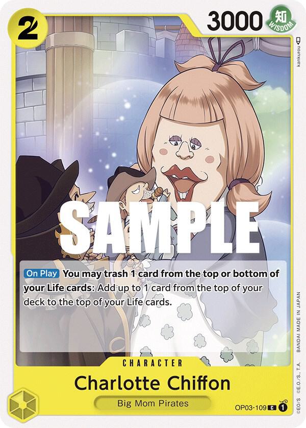 Charlotte Chiffon OP03-109 Pillars of Strength Card