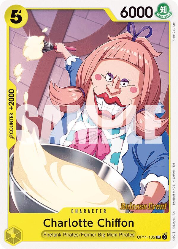 Charlotte Chiffon OP11-105 A Fist of Divine Speed Release Event Cards Card