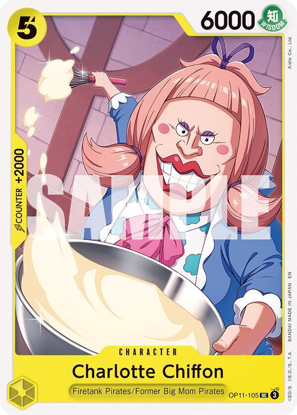 Charlotte Chiffon OP11-105 A Fist of Divine Speed Card
