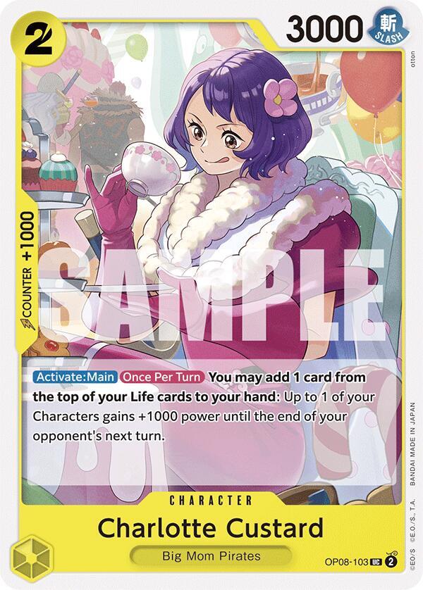 Charlotte Custard OP08-103 Two Legends Card