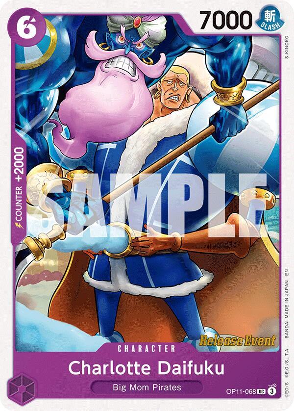 Charlotte Daifuku OP11-068 A Fist of Divine Speed Release Event Cards Card