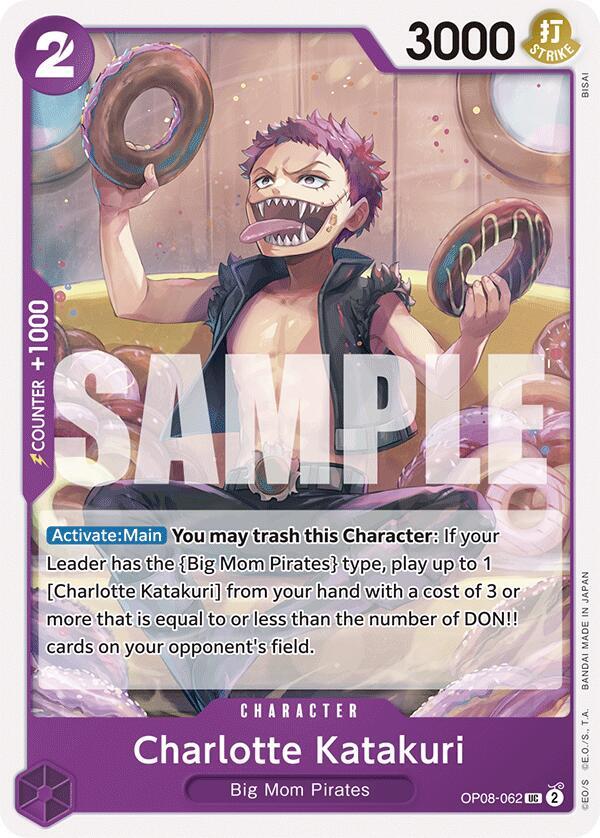 Charlotte Katakuri (062) OP08-062 Two Legends Card