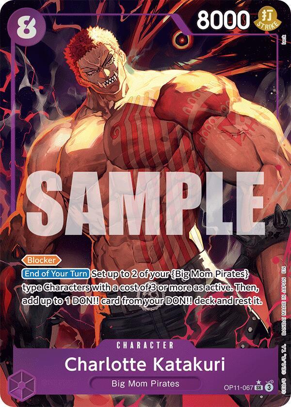 Charlotte Katakuri (067) (Alternate Art) OP11-067 A Fist of Divine Speed Card