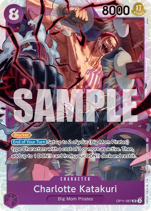 Charlotte Katakuri (067) OP11-067 A Fist of Divine Speed Card