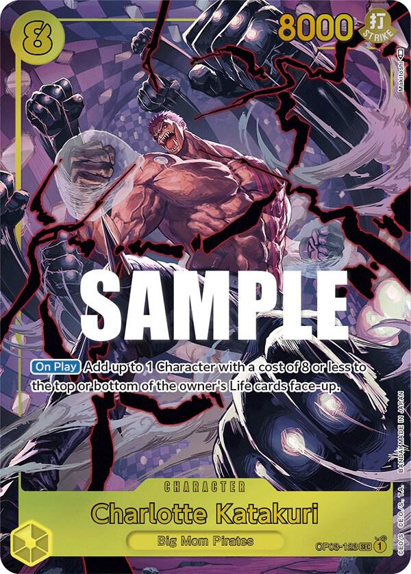 Charlotte Katakuri (123) (Alternate Art) OP03-123 Pillars of Strength Card