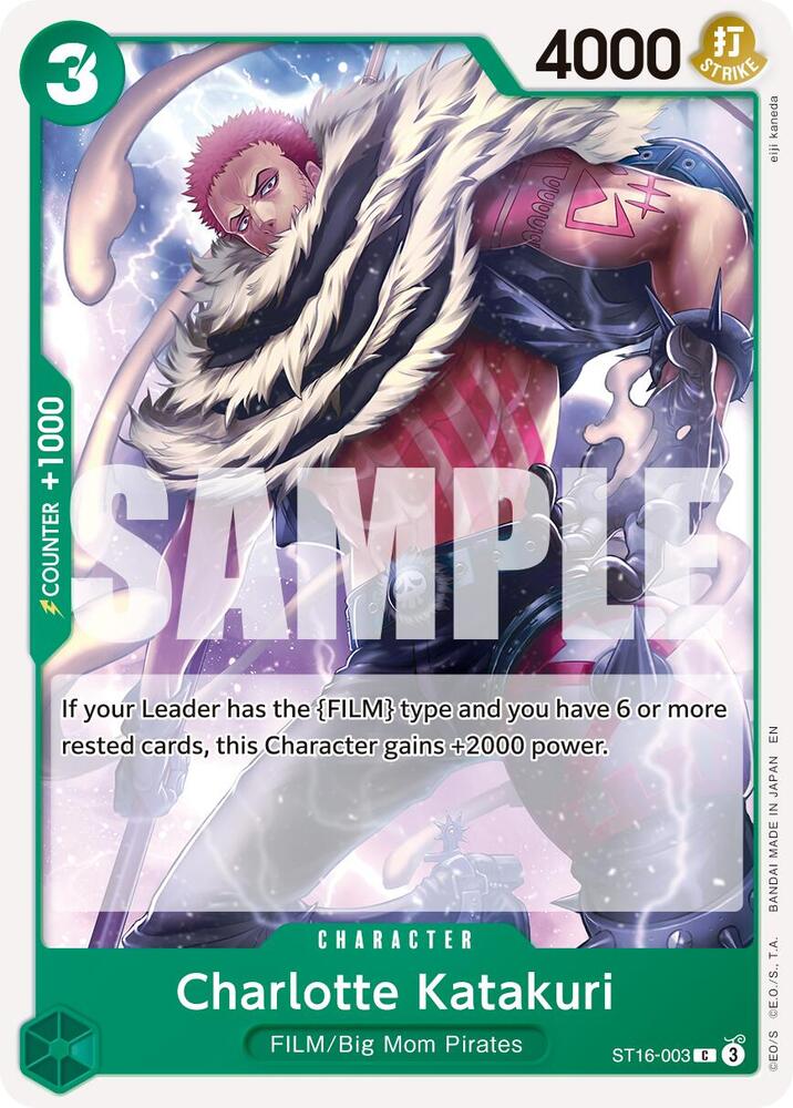 Charlotte Katakuri (Reprint) ST16-003 Premium Booster -The Best- Vol. 2 Card