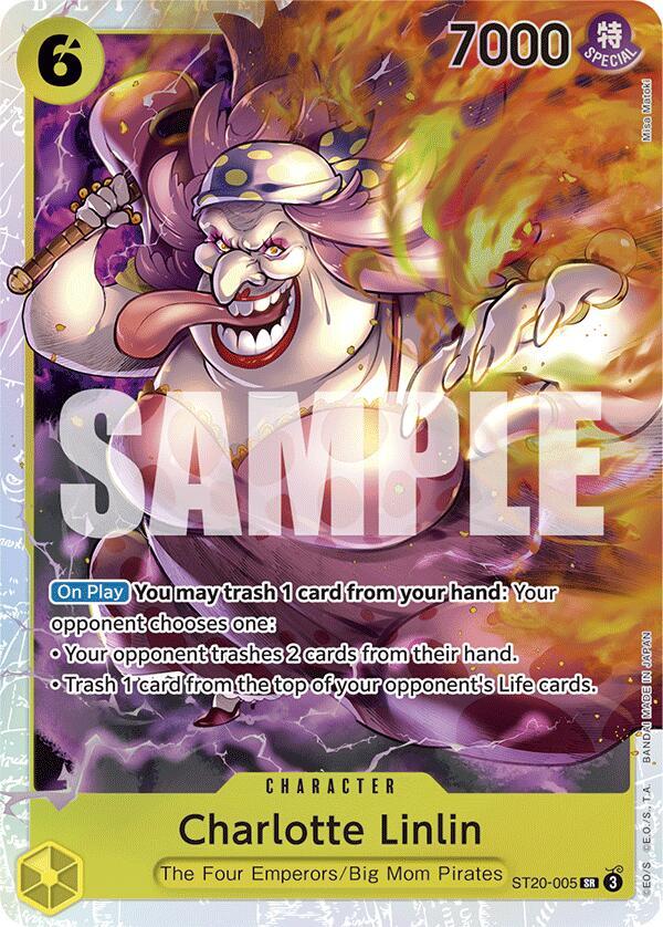 Charlotte Linlin ST20-005 Starter Deck 20: YELLOW Charlotte Katakuri Card