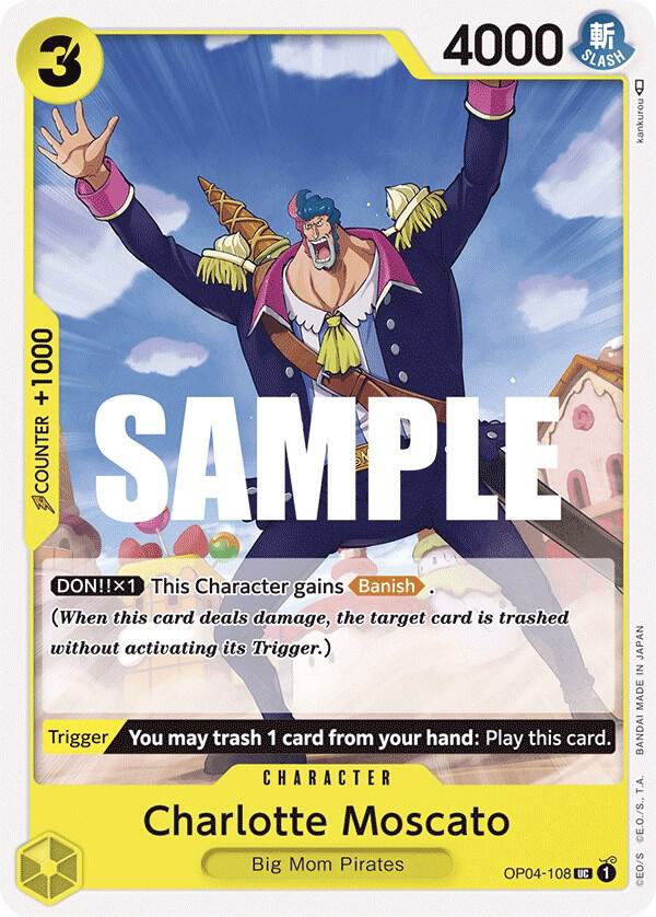 Charlotte Moscato OP04-108 Kingdoms of Intrigue Card