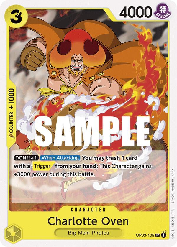 Charlotte Oven OP03-105 Pillars of Strength Card