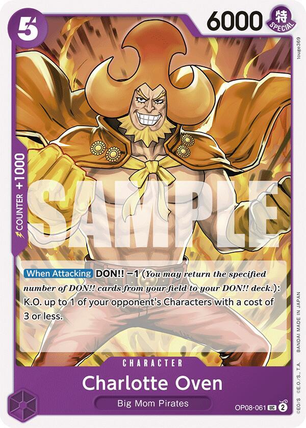 Charlotte Oven OP08-061 Two Legends Card