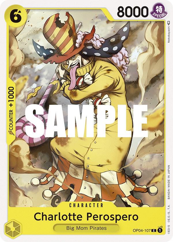 Charlotte Perospero OP04-107 Kingdoms of Intrigue Card