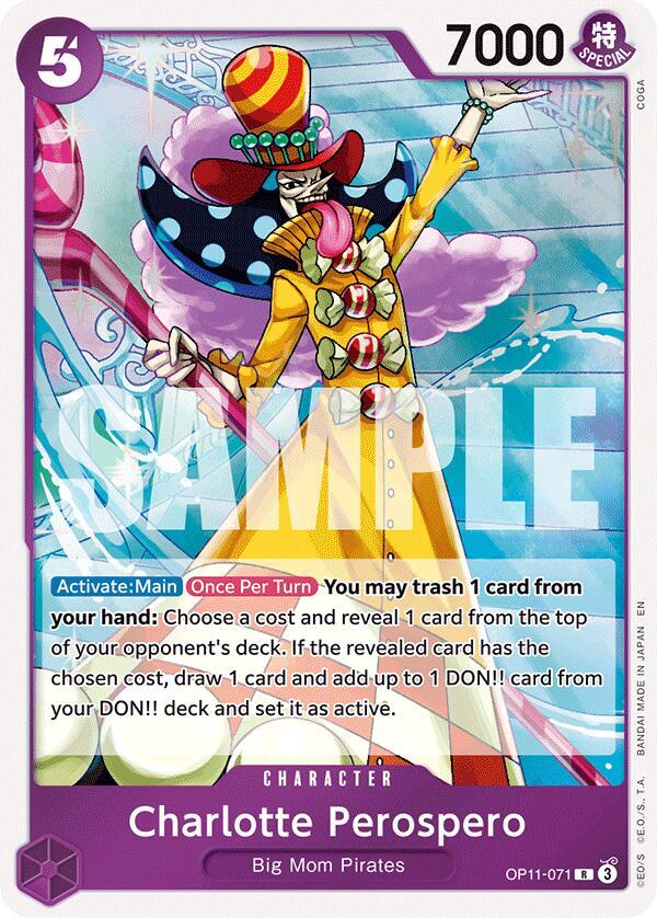 Charlotte Perospero OP11-071 A Fist of Divine Speed Card