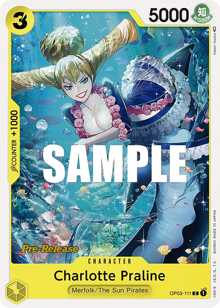 Charlotte Praline OP03-111 Pillars of Strength Pre-Release Cards Card