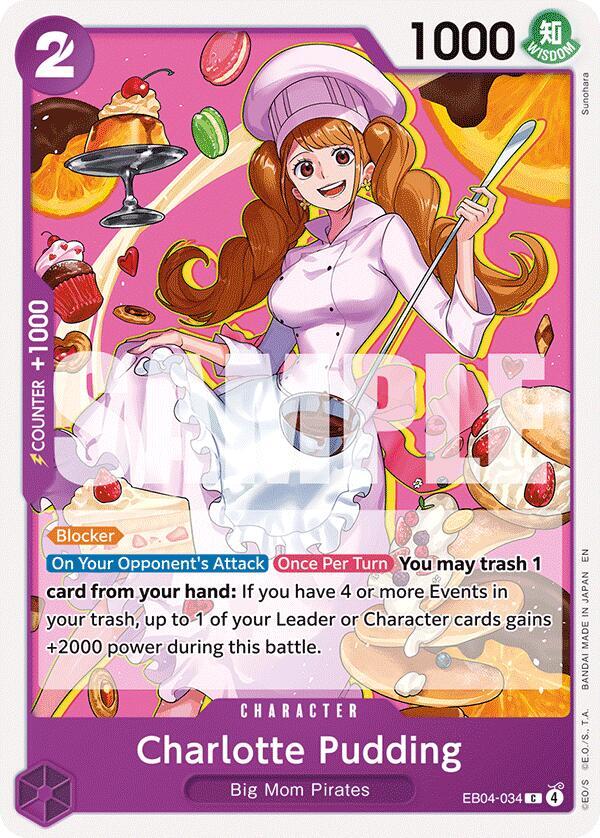 Charlotte Pudding EB04-034 The Azure Sea's Seven Card