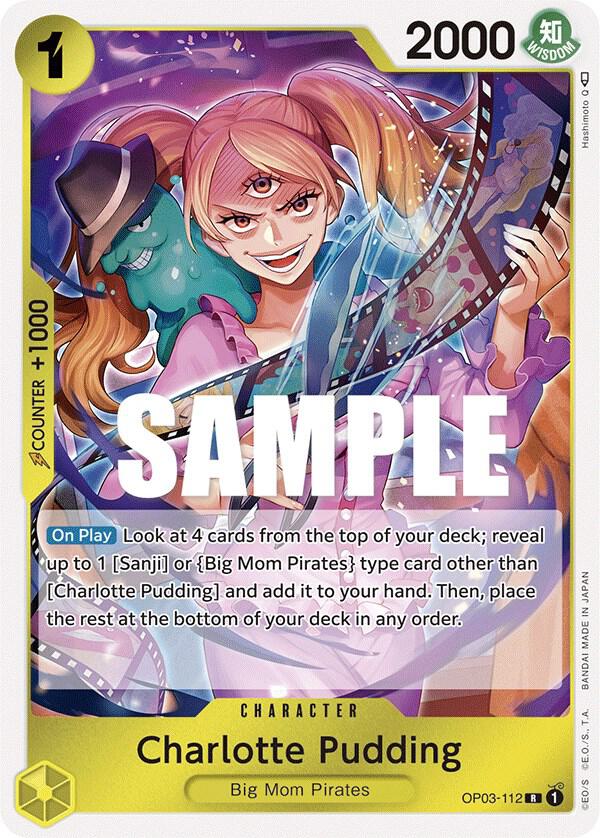 Charlotte Pudding OP03-112 Pillars of Strength Card