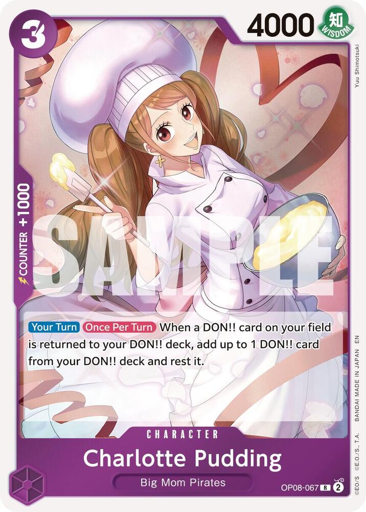 Charlotte Pudding - OP08-067 (Reprint) OP08-067 Premium Booster -The Best- Vol. 2 Card