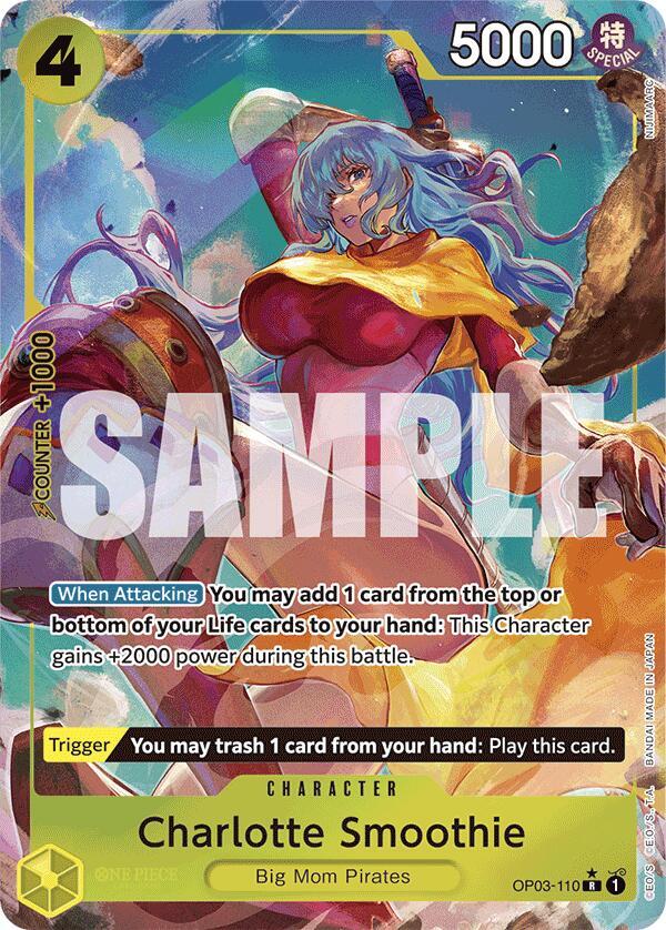Charlotte Smoothie (Full Art) OP03-110 Premium Booster -The Best- Card