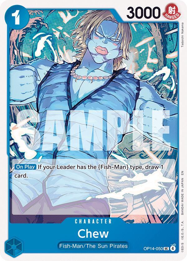 Chew OP14-050 The Azure Sea's Seven Card
