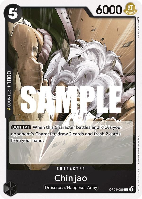 Chinjao OP04-086 Kingdoms of Intrigue Card