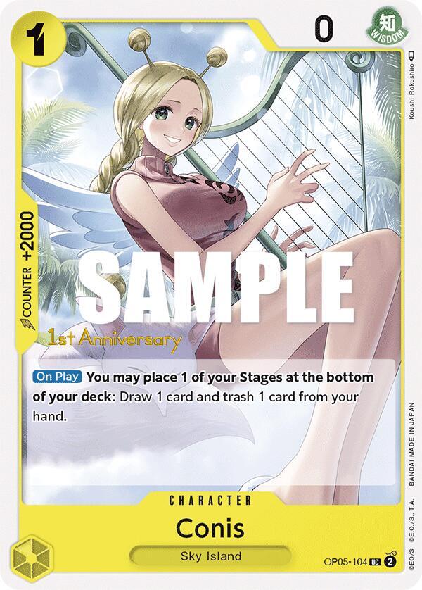 Conis OP05-104 Awakening of the New Era: 1st Anniversary Tournament Cards Card