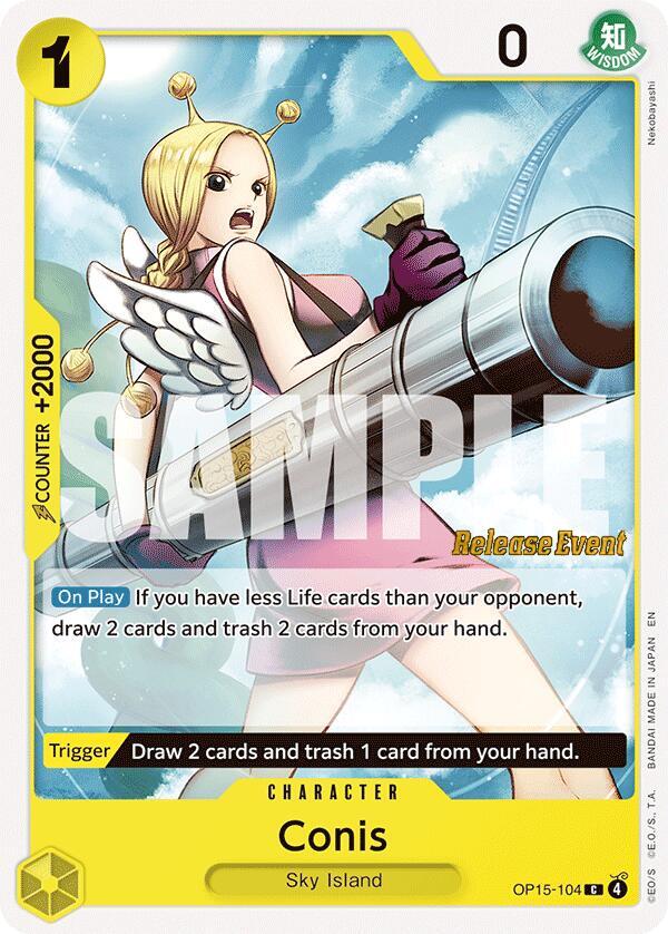 Conis OP15-104 Adventure on Kami's Island Release Event Cards Card