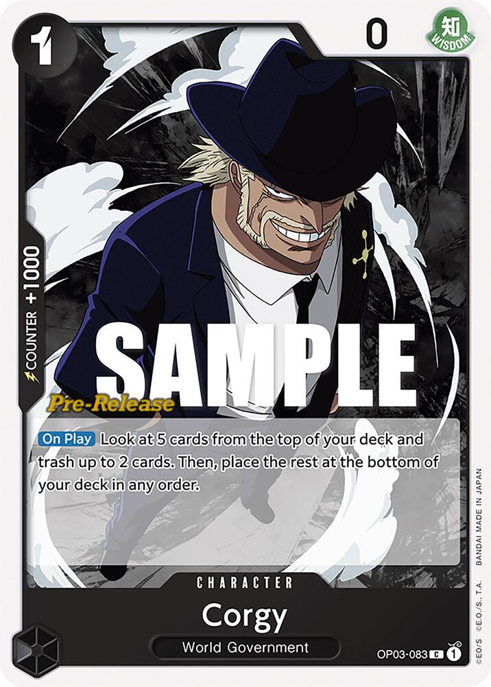 Corgy OP03-083 Pillars of Strength Pre-Release Cards Card