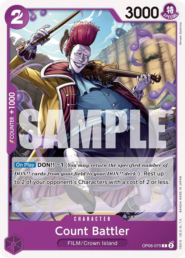 Count Battler OP06-075 Wings of the Captain Card