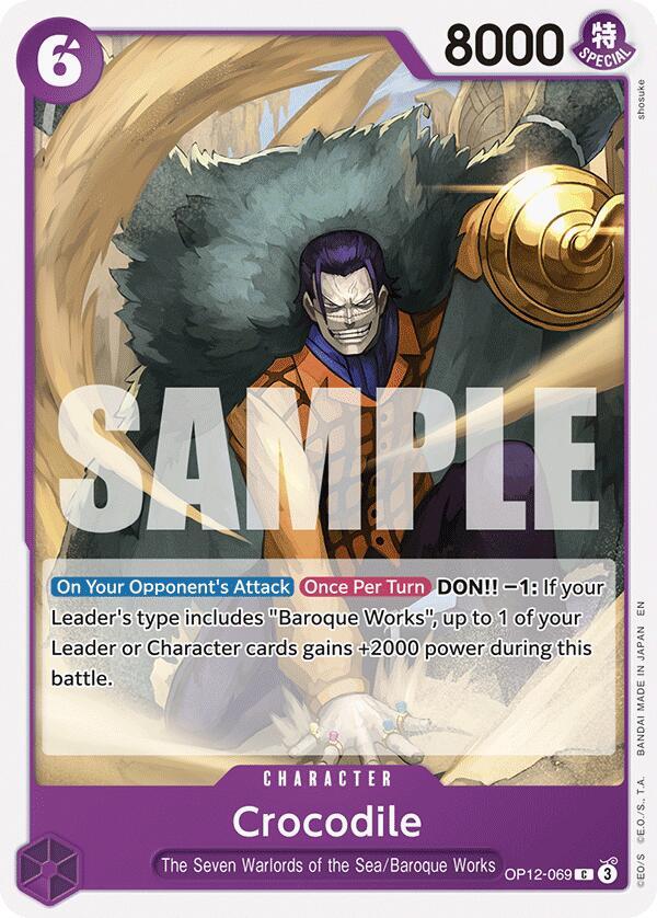 Crocodile OP12-069 Legacy of the Master Card