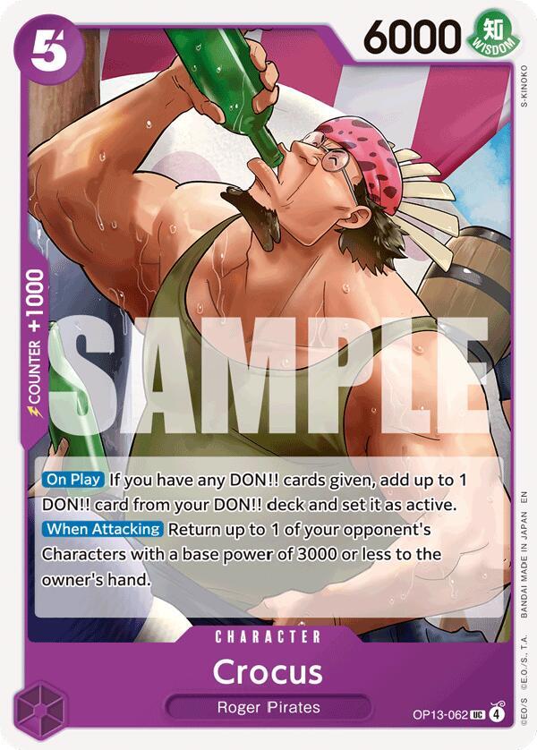 Crocus OP13-062 Carrying On His Will Card