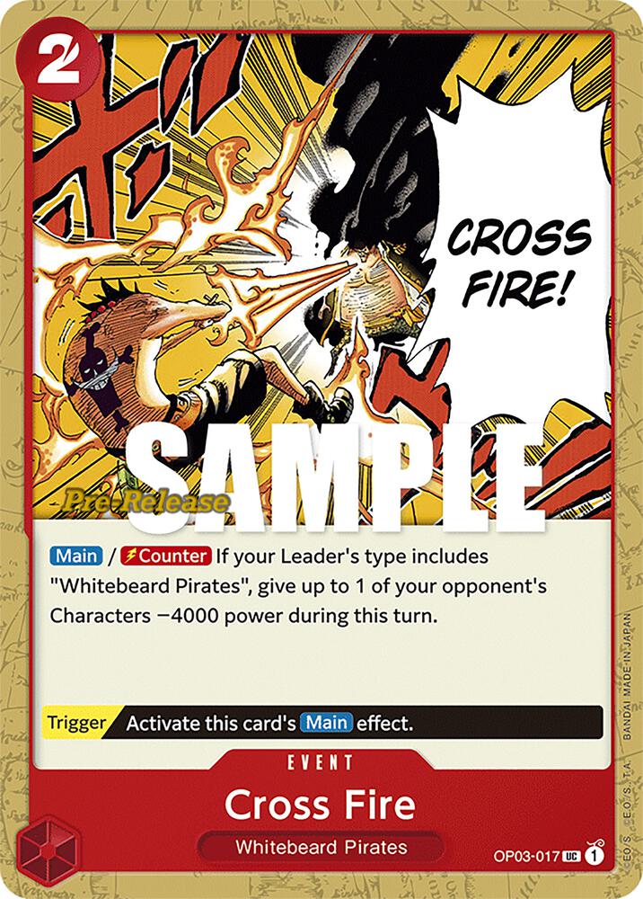 Cross Fire OP03-017 Pillars of Strength Pre-Release Cards Card