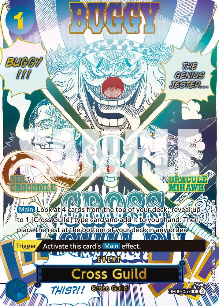 Cross Guild (Manga) OP09-057 Premium Booster -The Best- Vol. 2 Card