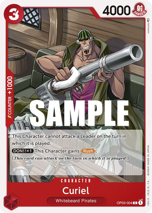 Curiel OP03-004 Pillars of Strength Card