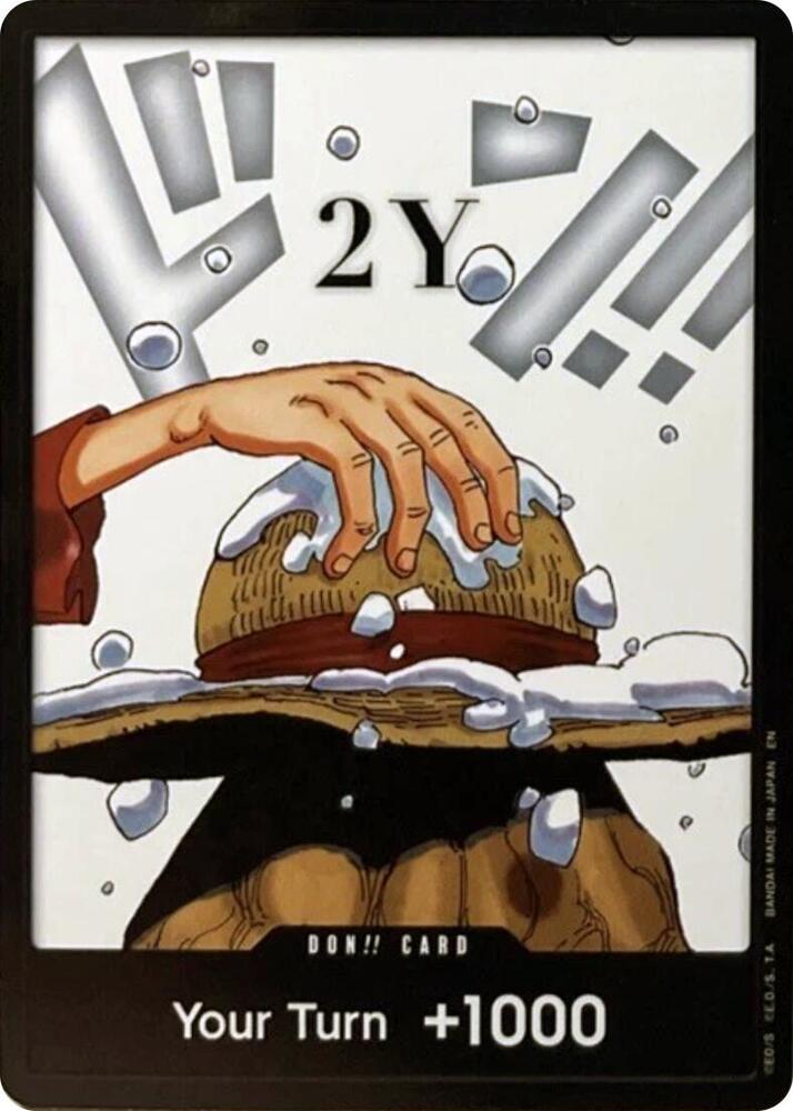 DON!! Card (2Y) (Double Pack Set Vol. 8) Legacy of the Master Card