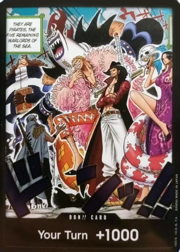 DON!! Card (Alternate Art) 500 Years in the Future Card