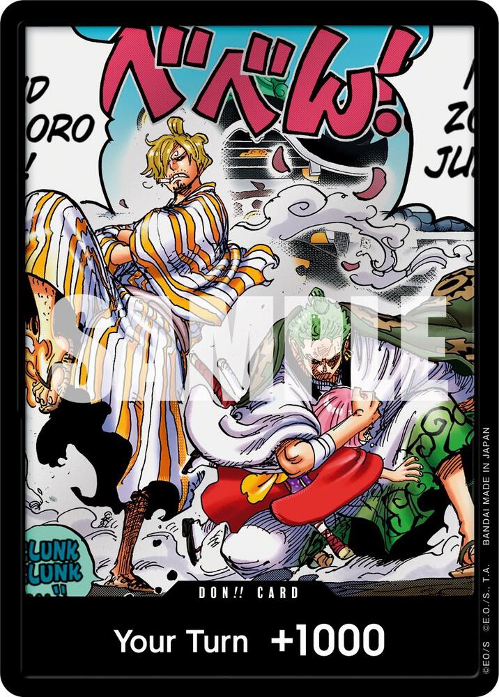 DON!! Card (Alternate Art) Wings of the Captain Card