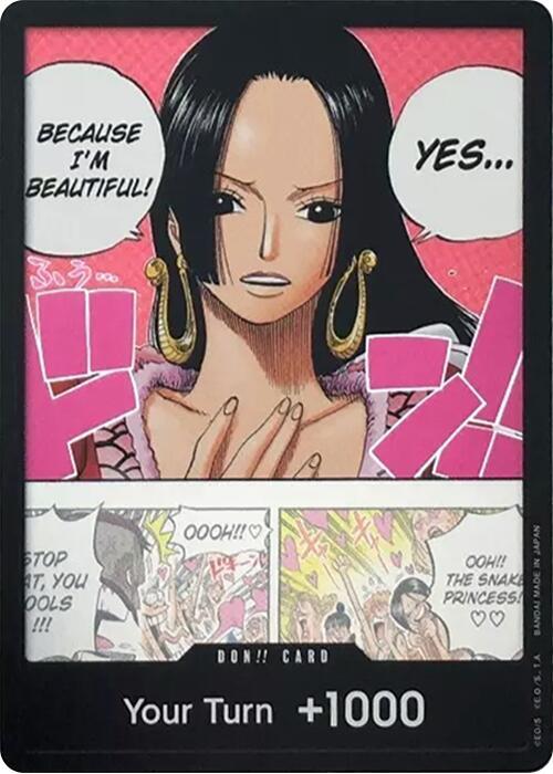 DON!! Card (Boa Hancock) (Double Pack Set Vol. 4) 500 Years in the Future Card