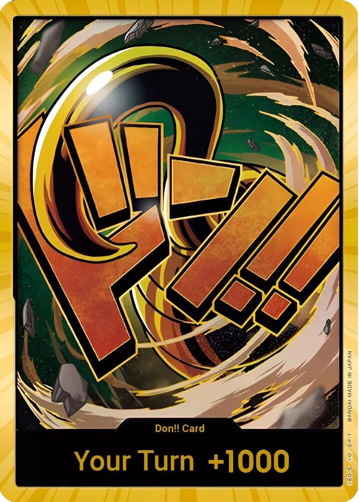 DON!! Card (Crocodile) (Gold)  Premium Booster -The Best- Card