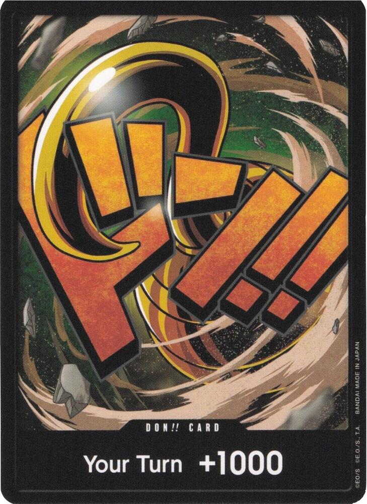 DON!! Card (Crocodile)  Premium Booster -The Best- Card