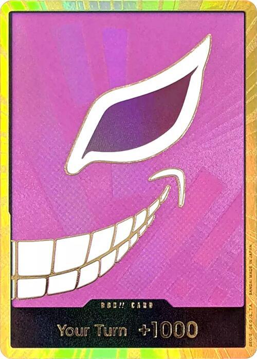 DON!! Card (Donquixote Doflamingo) (Gold)  Premium Booster -The Best- Card