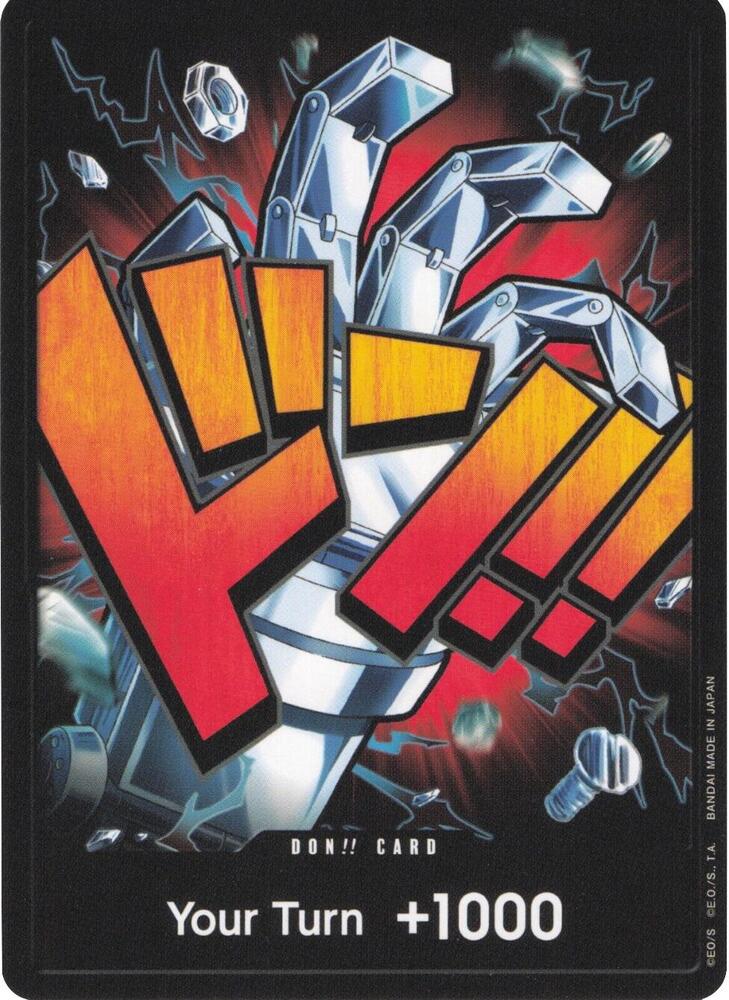 DON!! Card (Eustass "Captain" Kid)  Premium Booster -The Best- Card