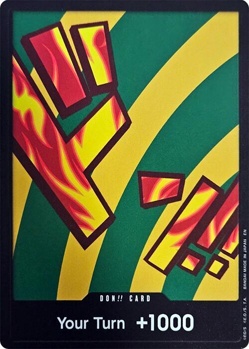 DON!! Card (Hannyabal)  Premium Booster -The Best- Vol. 2 Card