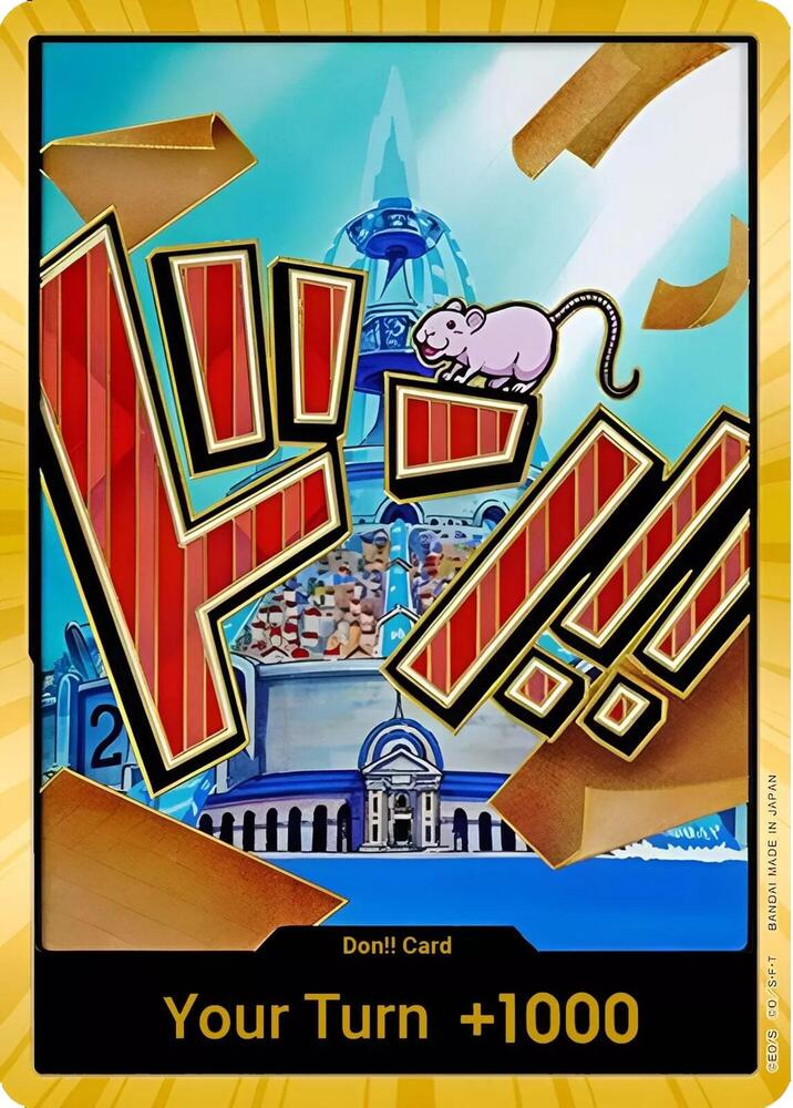 DON!! Card (Iceberg) (Gold)  Premium Booster -The Best- Card