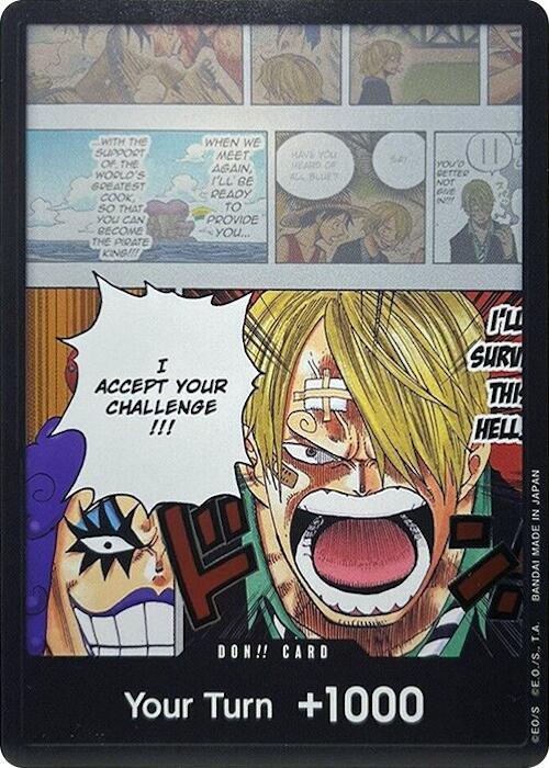 DON!! Card (Ivankov & Sanji) (Double Pack Set Vol. 3) Wings of the Captain Card