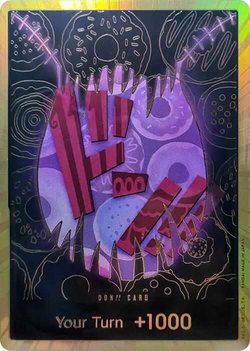 DON!! Card (Katakuri) (Gold)  Premium Booster -The Best- Card
