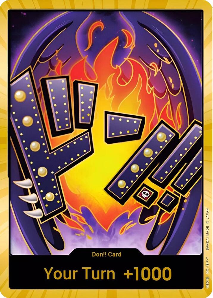 DON!! Card (King) (Gold)  Premium Booster -The Best- Card