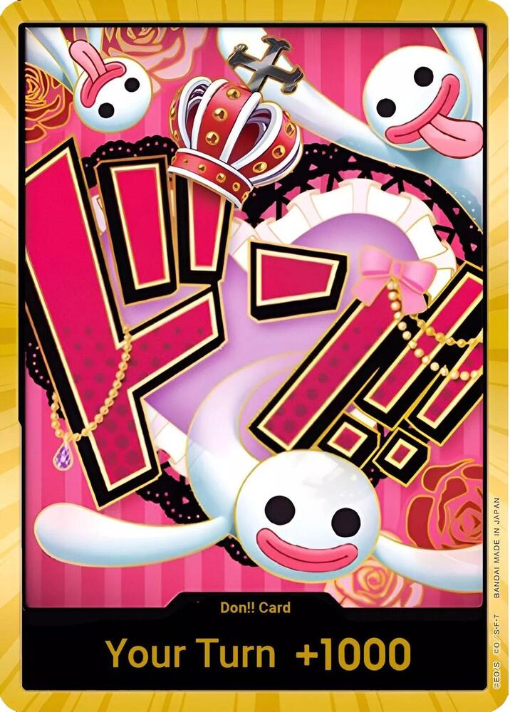 DON!! Card (Perona) (Gold)  Premium Booster -The Best- Card