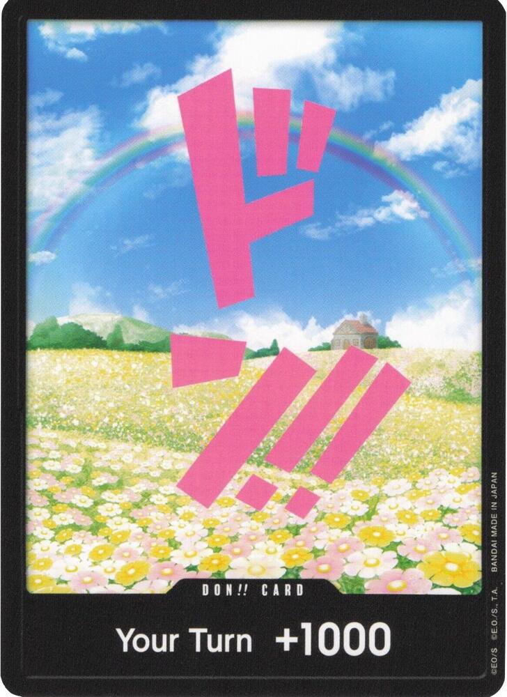 DON!! Card (Rebecca)  Premium Booster -The Best- Card