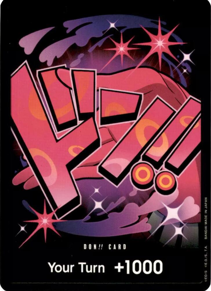 DON!! Card (Reiju)  Premium Booster -The Best- Card