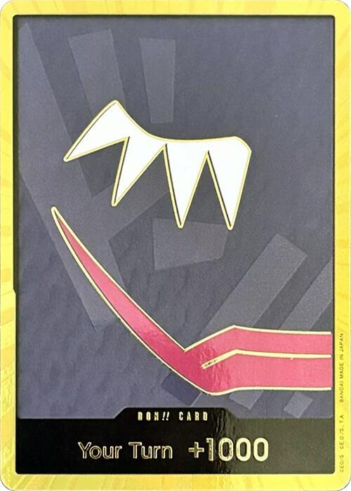 DON!! Card (Rosinante) (Gold)  Premium Booster -The Best- Card
