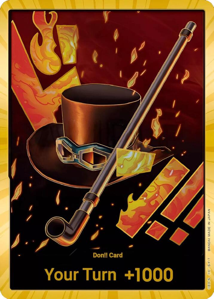 DON!! Card (Sabo) (Gold)  Premium Booster -The Best- Card